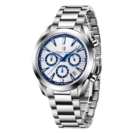 Reloj Cronógrafo de Cuarzo para Hombre Resistente al Agua - Image 3