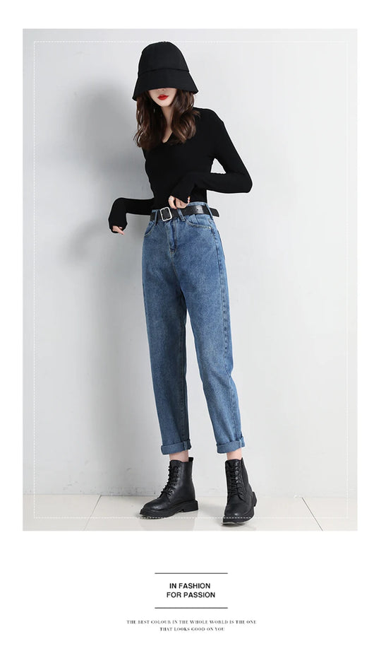 Pantalones Harem Escolares Sueltos para Mujer - Image 17