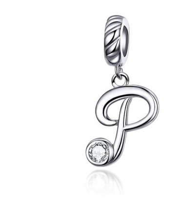 Pulsera de Plata 925 con Dijes de Letras - Joyería Coreana Personalizable - Image 7