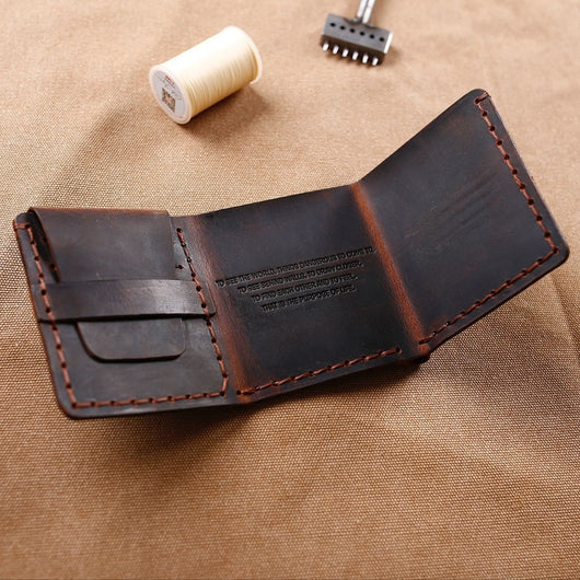 Billetera Retro Personalizada de Tres Pliegues - Image 6