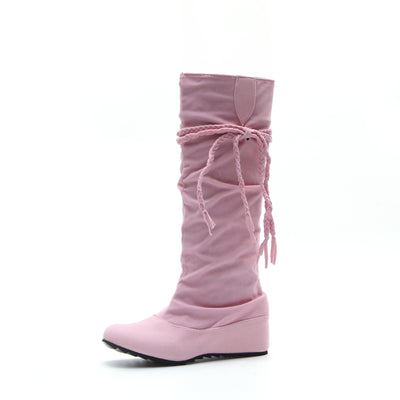 Botas Altas de Tacón para Mujer con Borlas - Talla Grande - Image 8