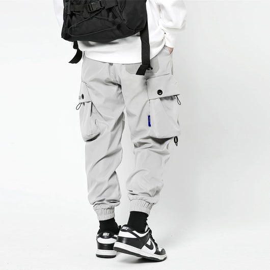 Pantalones Sueltos Hip-Hop con Bolsillos de Herramientas - Image 5