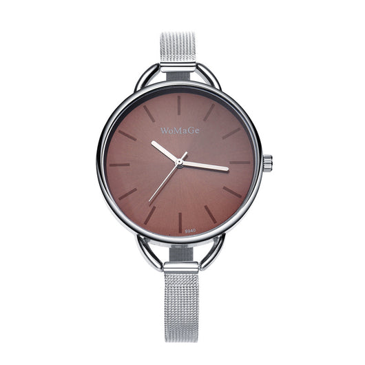 Reloj de Mujer con Malla y Esfera Grande - Image 2