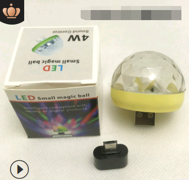Luz de Escena Mágica RGB con Control por Voz y USB - Image 25