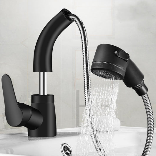 Grifo de Cocina y Baño Extraíble en Cobre Puro con Agua Fría y Caliente - Image 2