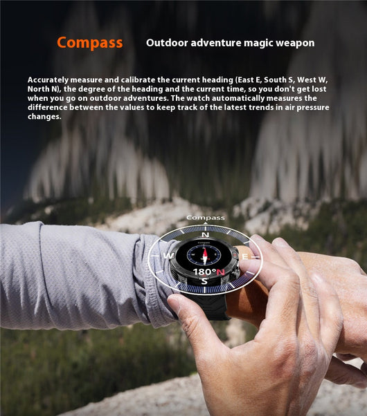 Reloj Deportivo Resistente con Pronóstico Climático y Cronómetro - Image 20
