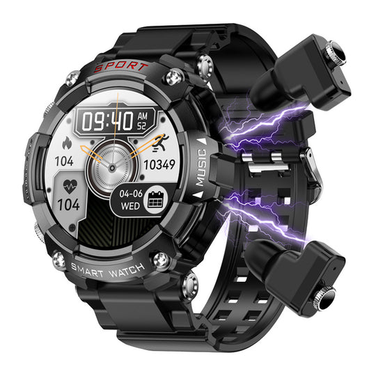 Reloj Inteligente T96 con Reproductor MP3, Auriculares Inalámbricos y Función 3 en 1 - Image 6