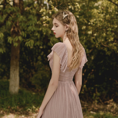 Vestido Midi con Lunares y Escote Halter para Mujer - Image 7