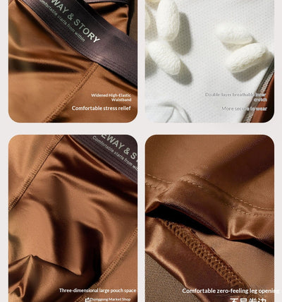 Bóxers de Seda Helada para Hombre - Lujo Ligero con Satén Premium - Image 14