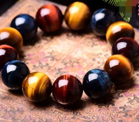 Pulsera de Ojo de Tigre Tricolor Grado 5A Natural - Image 10