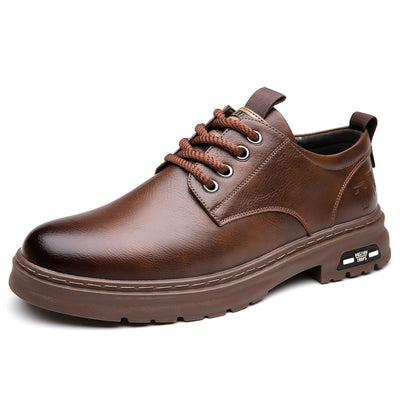 Zapatos Casuales de Cuero para Hombre con Diseño Retro - Image 7