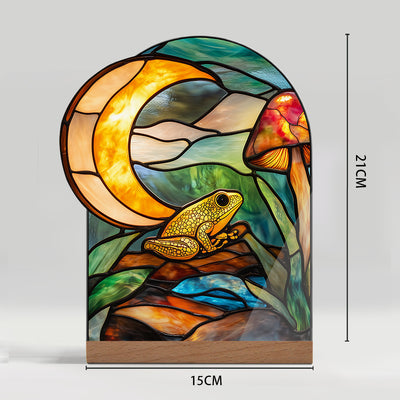 Adornos Decorativos Acrílicos con Efecto Cristal - Flores y Paisajes - Image 16