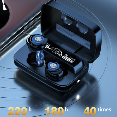 Auriculares TWS Bluetooth con Pantalla Digital y Control Táctil - Image 7