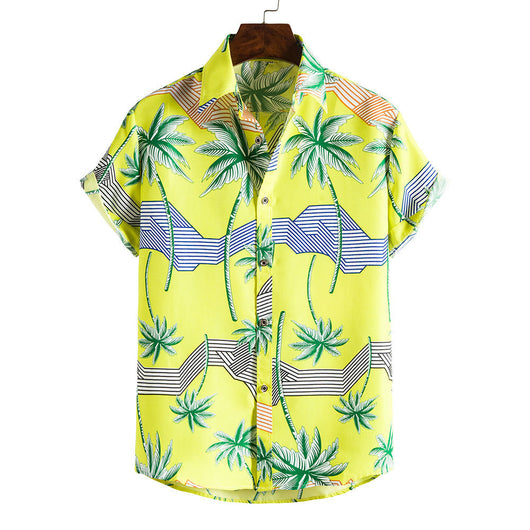 Camisa Hawaiana Manga Corta para Hombre - Image 30