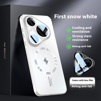 Funda Protectora Magnética con Lentes de Color Sólido para Celular - Image 8