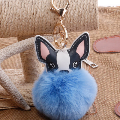Llavero Pelota de Plumas PU para Mascotas - Accesorio Adorable - Image 16