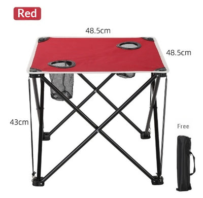 Juego de Mesa y Silla Plegable para Camping - Tela Impermeable Oxford - Image 9