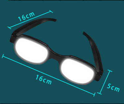Gafas LED Luminosas Anime Cosplay - Efecto Neón Futurista - Image 3