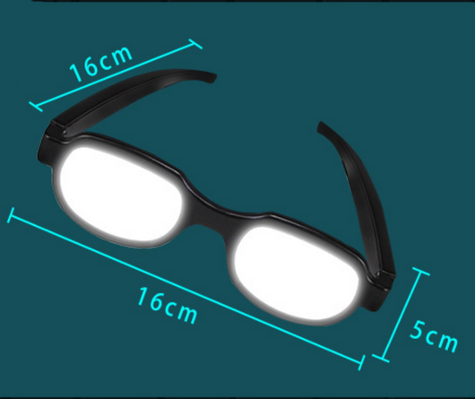 Gafas LED Luminosas Anime Cosplay - Efecto Neón Futurista - Image 3
