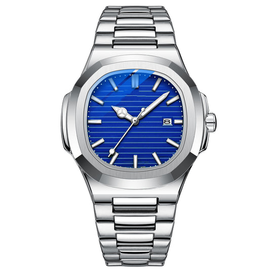 Reloj Inteligente de Acero Inoxidable con Esfera Luminosa y Resistencia al Agua - Image 2