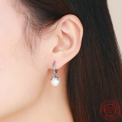 Aretes de Perla en Plata 925 - Elegancia y Sofisticación - Image 9