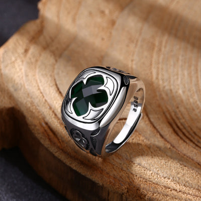Anillo Abierto Retro Personalizado - Joya Trendy con Diseño Único - Image 4