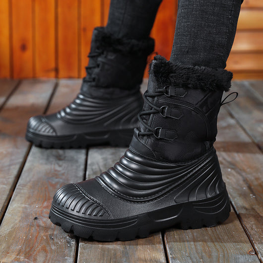 Botas de Nieve para Hombre Talla Grande con Forro Polar - Calidez Extrema - Image 4