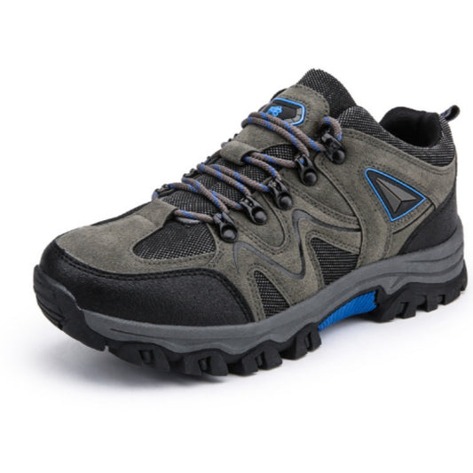 Zapatos de Senderismo Ante para Hombre - Diseño Bajo y Versátil