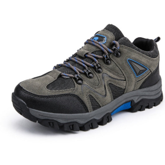 Zapatos de Senderismo Ante para Hombre - Diseño Bajo y Versátil