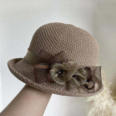 Sombrero de Ala Ancha Estilo Revista - Protección Solar Tendencia - Image 11