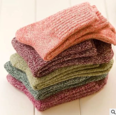 Calcetines Térmicos de Conejo para Invierno - Tubo Alto Suave y Cálido - Image 2
