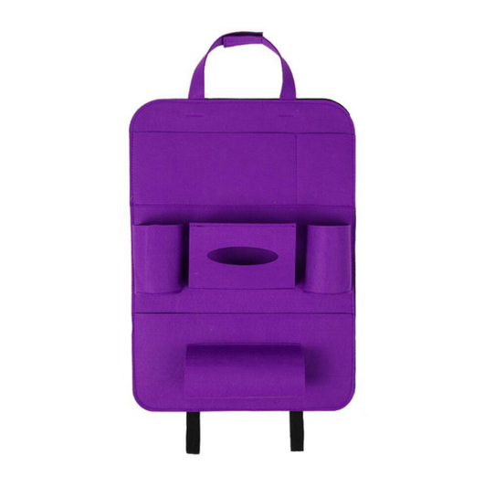 Organizador de Asiento Trasero para Auto con Múltiples Bolsillos en Fieltro - Image 13