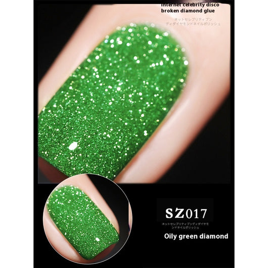 Esmalte de Uñas Diamante Disco 18 Colores - Brillo Súper Intenso - Image 21