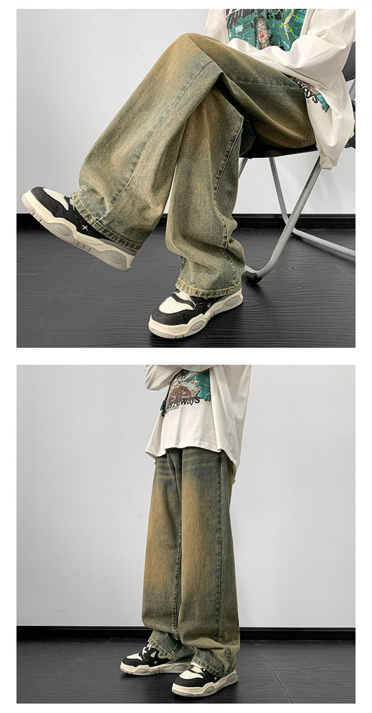 Pantalones de Trabajo Rectos Casual para Hombre - Image 9