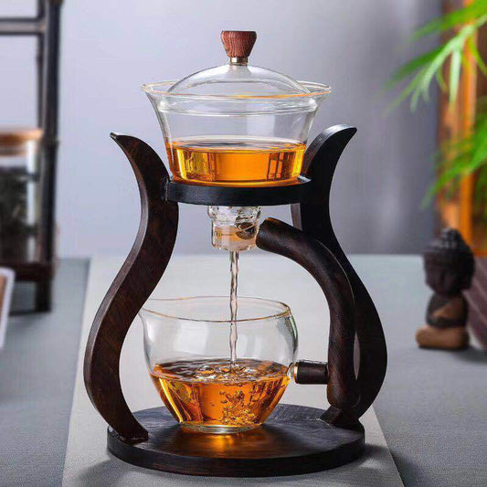 Juego de Té de Vidrio Automático para Sala de Estar