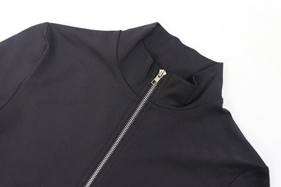Jumpsuit Largo para Mujer con Cierre Metálico - Otoño e Invierno - Image 9