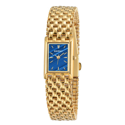 Reloj de Cuarzo Dorado Ultrafino para Pareja - Acero Inoxidable Resistente al Agua - Image 13
