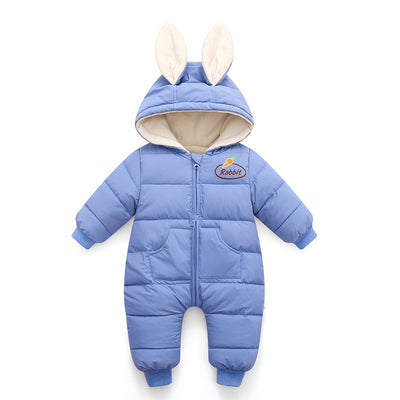 Pijama Enterizo Acolchado con Orejas de Conejo - Image 3