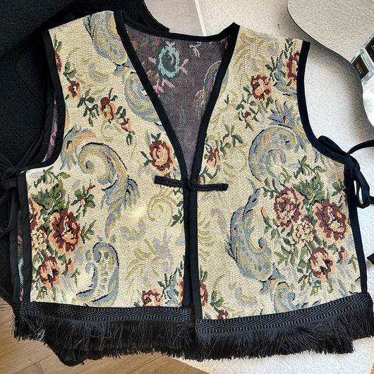 Chal Étnico Hong Kong para Mujer - Primavera Verano - Image 3