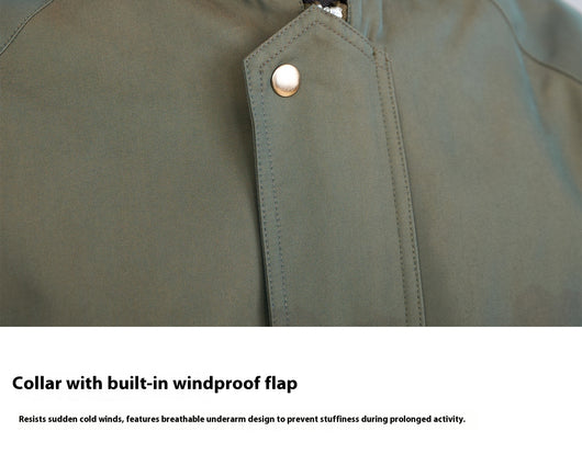 Chaqueta Vintage Impermeable para Aventuras al Aire Libre - Image 13