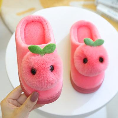 Pantuflas de Algodón para Bebé con Diseño de Princesa en 3D - Image 5