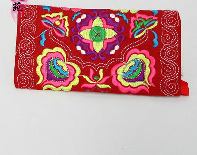 Cartera Étnica Artesanal Bordada - Bolso Vintage Tejido a Mano - Image 10