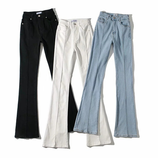 Pantalones Acampanados Calados Elegantes y Ligeros - Image 7