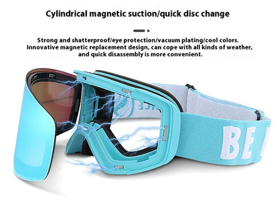 Gafas de Esquí Panorámicas Anti-Empaño Doble Capa con Protección UV - Image 15