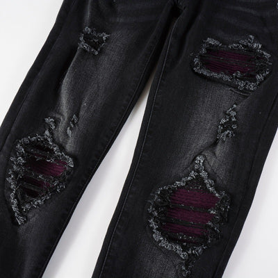 Jeans Slim Ajustados con Roturas y Stretch - Image 11