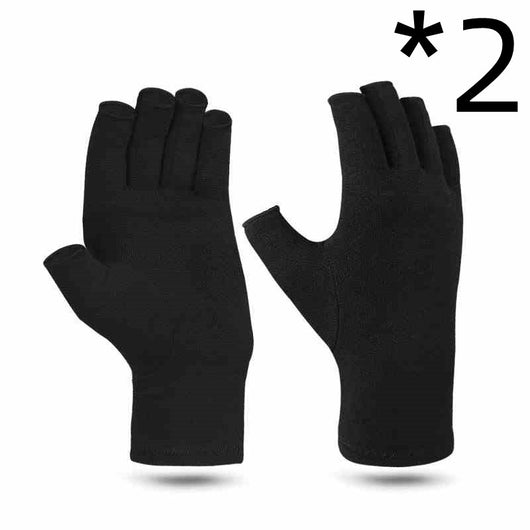 Guantes de Compresión sin Dedos para Protección Articular - Image 8