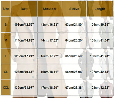 Abrigo Trench de Lana Media Longitud para Hombre - Image 10