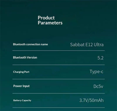 Auriculares Inalámbricos E12Ultra con Bluetooth de Última Generación - Image 26