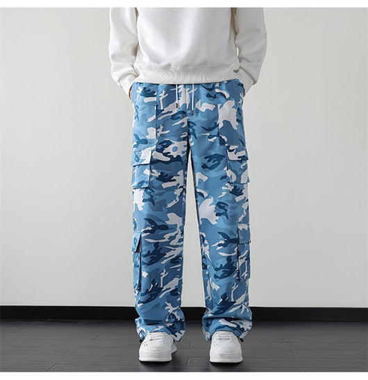 Pantalones de Trabajo con Múltiples Bolsillos para Hombre - Image 9