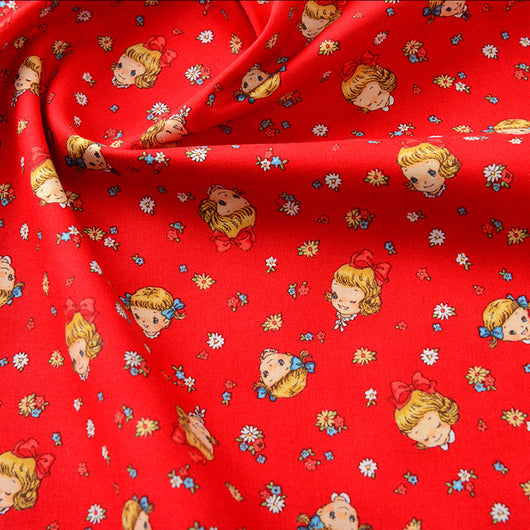 Tela de Algodón Estampada con Diseños Florales y Caricaturas - Image 42